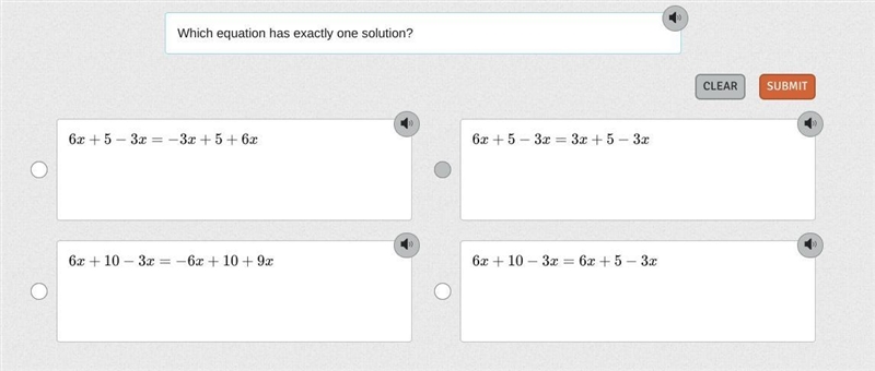 Which equation has exactly one solution?-example-1