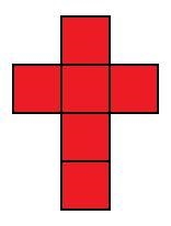 Plss help Which solid figure does this graph represent? A) cube B) square pyramid-example-1