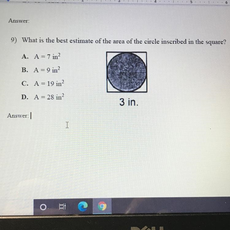 Can someone please help me find the best estimate of the area.-example-1