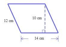 Can you help me ;( Find the area of this parallelogram. Be sure to include the correct-example-1