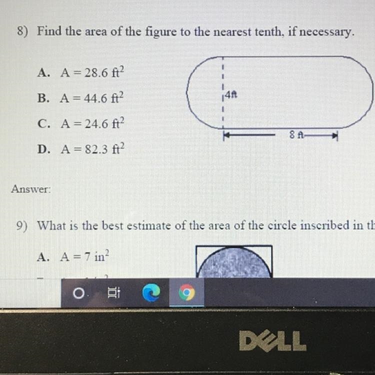 Please help me find the area of the figure. It’s question number 8-example-1