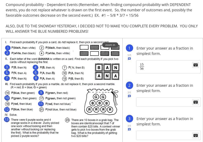 Please help with the blue dots (probability)-example-1