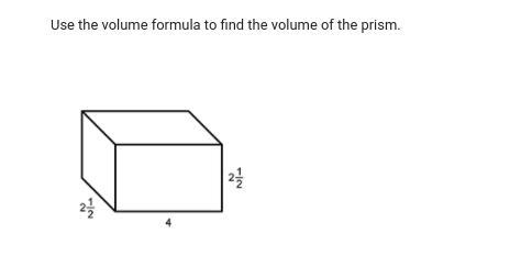 Whatssss the volumeeeee of the prism?-example-1