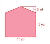 HELP ! find the area of the shapes below-example-1