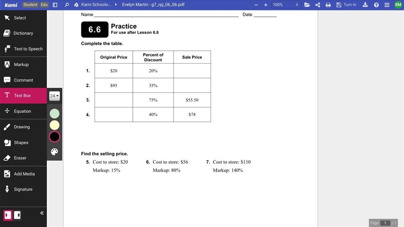 I need help- due by tonight ;-; (only need to do 1-4 pls)-example-1