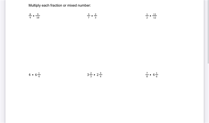 PLEASE HELP I NEED HELP ITS MULTIPLYING FRIACTIONS AND MIXED FRACTIONS-example-1