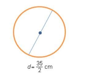 What is the circumference of the circle? Use 22/7 for Pi. A) 44 cm B) 55 cm C) 100 cm-example-1