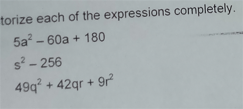 I will appreciate a quick answer please. Factorize all of the following-example-1