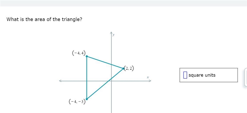 What is the area of the triangle?-example-1