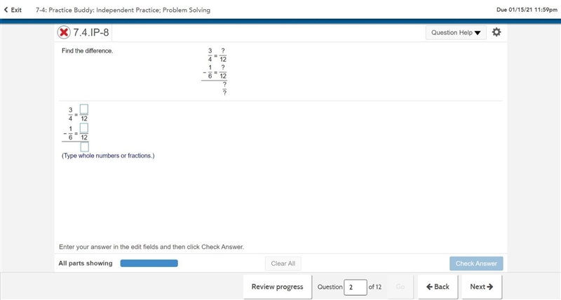 Independent Practice; Problem Solving please help!-example-1