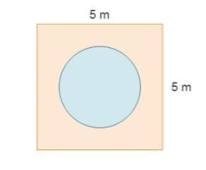 Tariq also designs hot tubs. The diameter of the hot tub is 3 meters. What is the-example-1