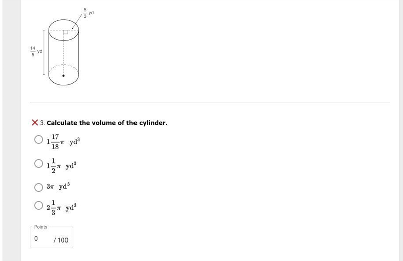 Find the volume for the cylinder using the correct formula. LINKS WILL BE REPORTED-example-1