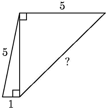 Determine the value of ? in the figure below.-example-1