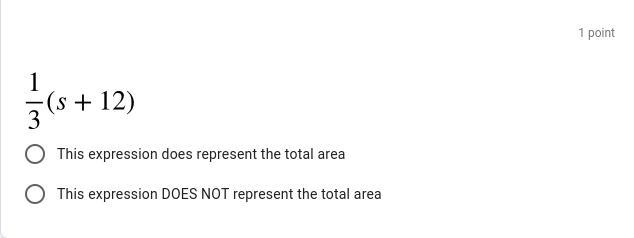 Select All The expressions that represent the total area of the rectangle-example-1