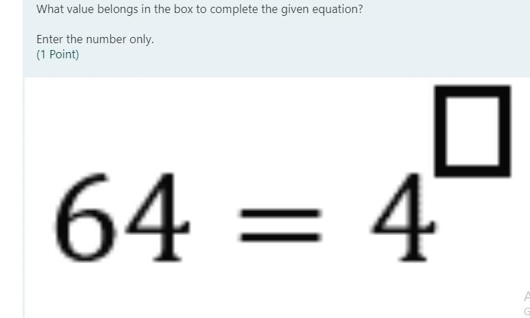 What value belongs in the box to complete the given equation? Enter the number only-example-1