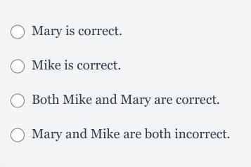 Mary thinks that the "solution" to a system of equations is the point of-example-1