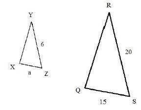 Use the diagram below to find the lengths of the missing sides. Figures in each diagram-example-1