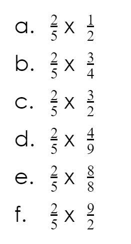 Which of the following multiplication problems has a product that is less than 25? Select-example-1