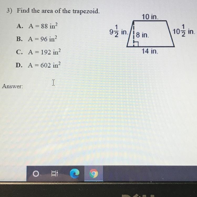 Please help me find the area of the trapezoid-example-1