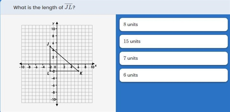 What is the length of JL?-example-1