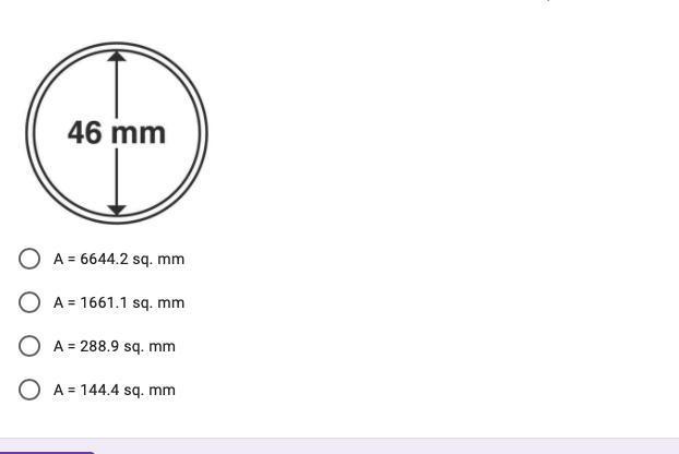 Find the area of the circle. Round to the nearest tenth. Use 3.14 for pi ':)-example-2