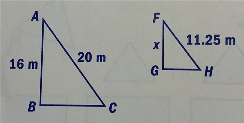 Given △ABC∼△FGH, find FG.-example-1