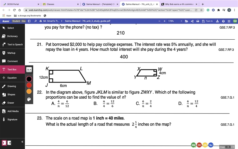 Pls help with 22 and 23-example-1