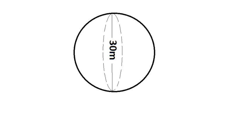 Find the volume of the sphere. Include proper units:-example-1