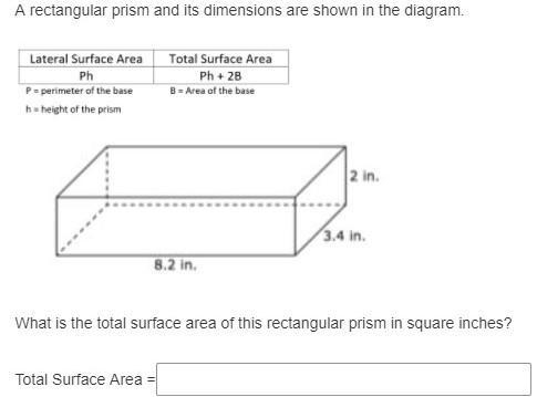 I AM FAILING PLZ HELP ME ASAP A rectangular prism and its dimensions are shown in-example-1