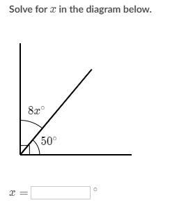 Solve for x in the diagram Please.-example-1