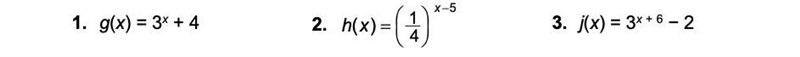 Consider f(x) = 3x. Describe how the graph of each function compares to f.-example-1