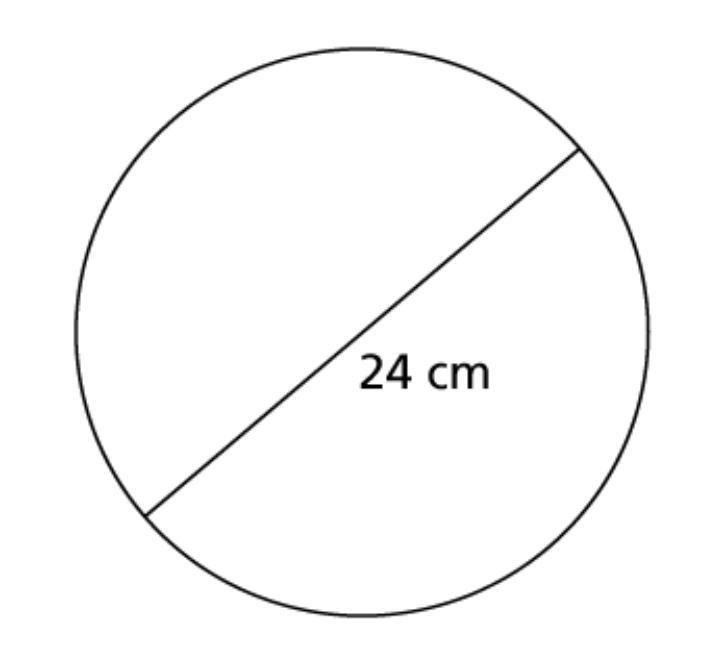 What is the circumference, in centimeters, of the circle? Use 3.14 for π.-example-1