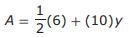 What equation can be used to find A?-example-2