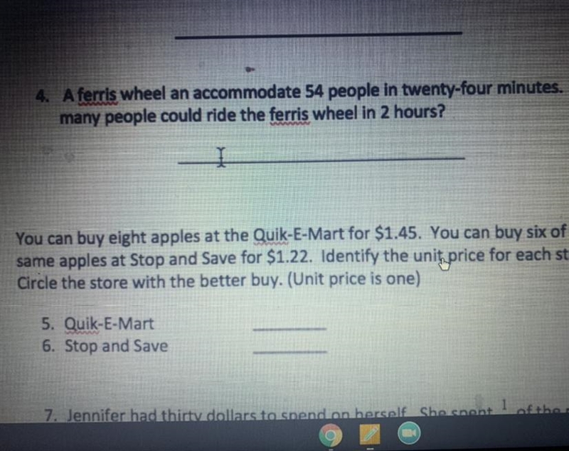 Can someone plz help me with 5 and 6 !!!-example-1