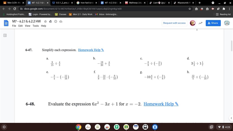 Easy points. Just answer A-H, please.-example-1