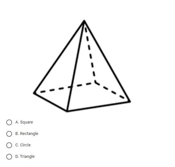 This is a rectangular pyramid. What shape is the base?-example-1