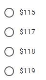 . If it takes $36 to mow 4 yards of lawn, what is the cost of mowing 13 yards of lawn-example-1