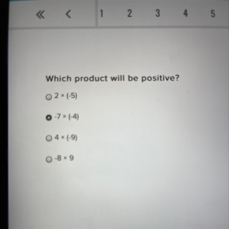 Which product will be positive?-example-1