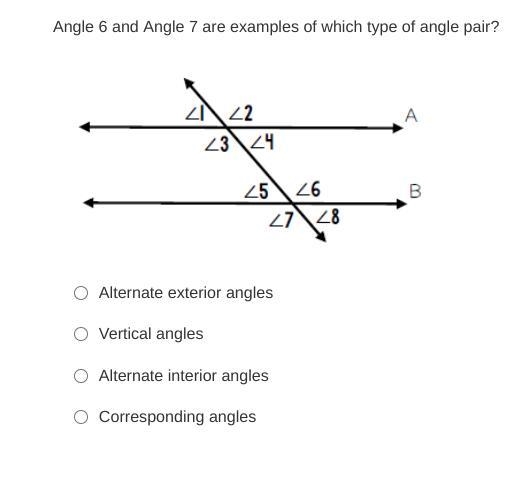 What type of angle pair is it?-example-1