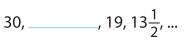 Find the missing number in each sequence, there are 2 questions. I will give 15 points-example-1