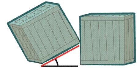 While unpacking Daniel noticed that two boxes created an angle. What is approximate-example-1