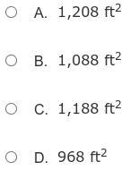 Can someone help with finding the area of this shape. The answer choices are on the-example-2