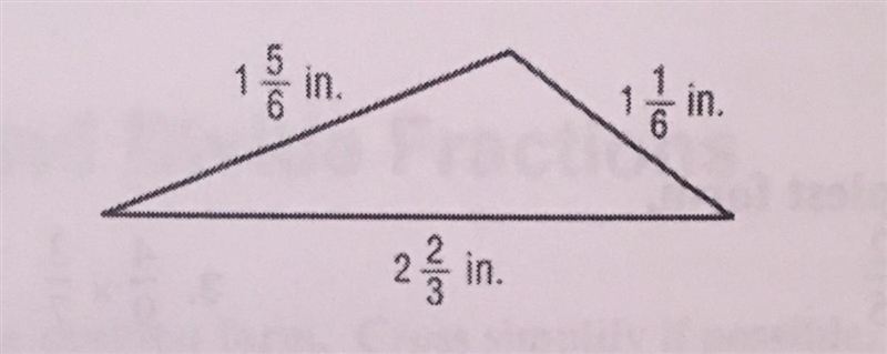 Find the perimeter of the triangle in the picture attached.-example-1