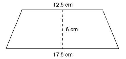 3. Find the area of the trapezoid.-example-1