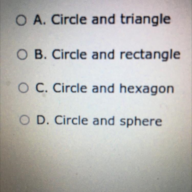 A cylinder is sliced horizontally, parallel to its base, and vertically. Which of-example-1