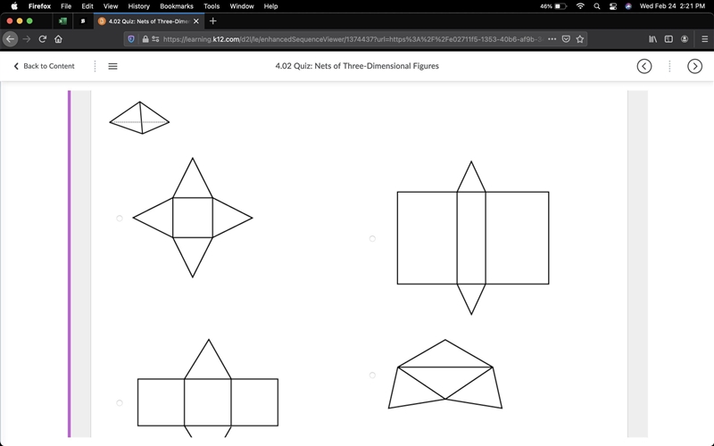 Which net represents the figure?-example-1