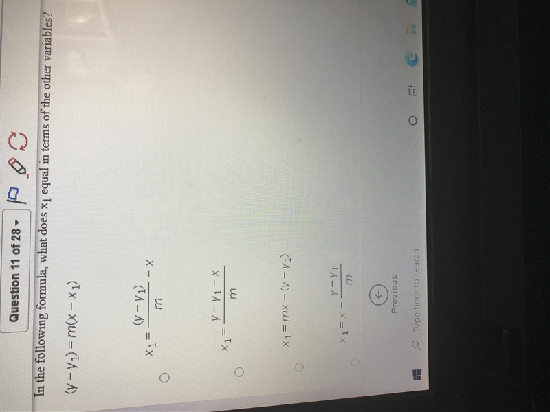 In the following formula what does x(down)1 equal in terms of other variables.-example-1