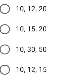 Select the answer choice that has the correct missing values.-example-2