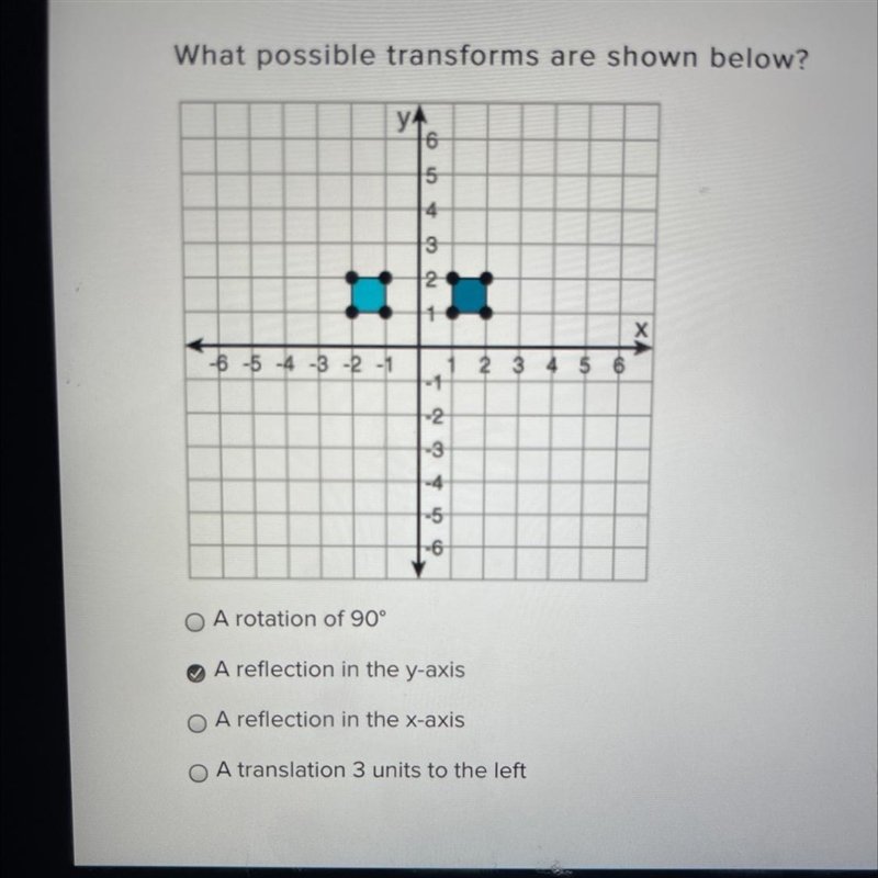 What possible transforms are shown below? Can be more than one answer-example-1