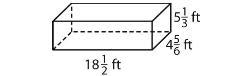 What is the surface area of the rectangular prism below? Options: A ( 427 7/18) B-example-1